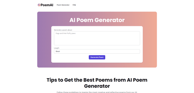 AI Poem Generator