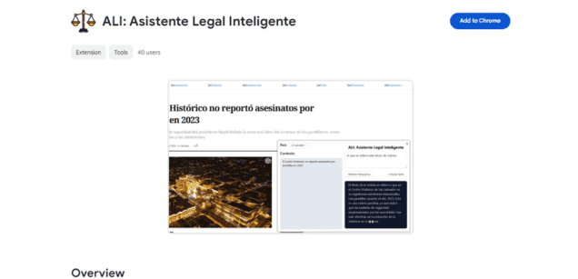 LegalBot - Chrome Extension