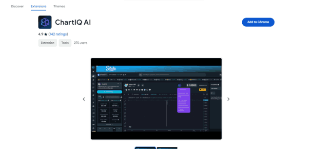 ChartIQ AI - Chrome Extension