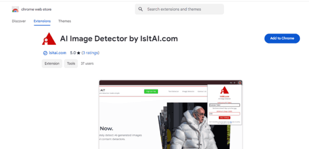 IsItAI.com - Chrome Extension