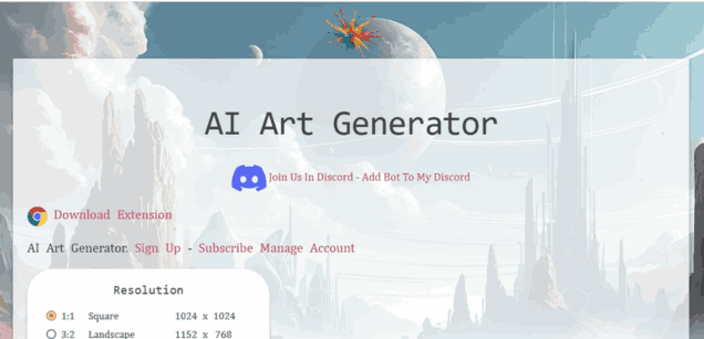 AI Art Generator