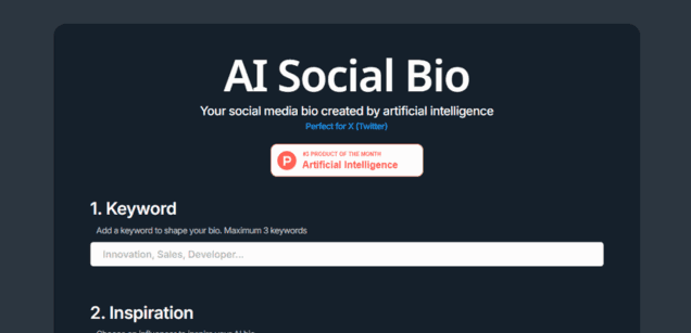 AI Social Bio