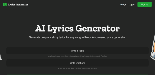 Lyrics Generator